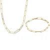Isabel Bernard Cadeau d'Isabel 14 karaat gouden collier en armband giftset Flash Sale
