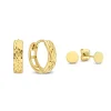 Isabel Bernard Cadeau d'Isabel 14 karaat gouden oorbellen set Sale