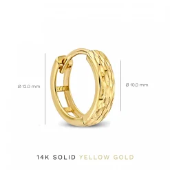 Isabel Bernard Cadeau d'Isabel 14 karaat gouden oorbellen set Sale