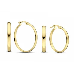 Isabel Bernard Cadeau d'Isabel 14 karaat gouden oorbellen set Best Sale