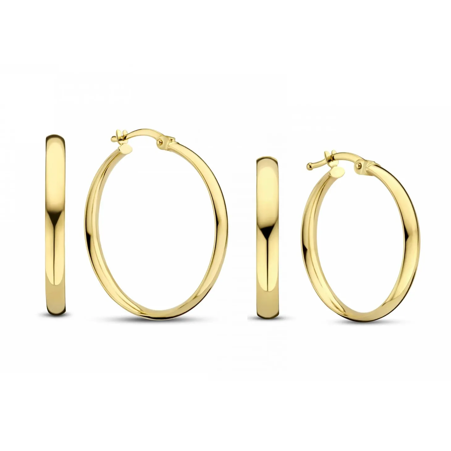 Isabel Bernard Cadeau d'Isabel 14 karaat gouden oorbellen set Best Sale