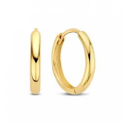 Isabel Bernard Cadeau d'Isabel 14 karaat gouden oorbellen set met zirkonia steentjes Best Sale