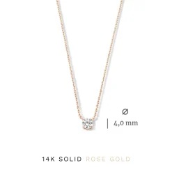 Isabel Bernard Cadeau d'Isabel 14 karaat rosé gouden collier en armband giftset Store