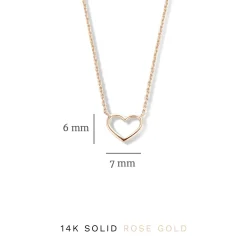 Isabel Bernard Cadeau d'Isabel 14 karaat rosé gouden collier en armband giftset met hartje Hot