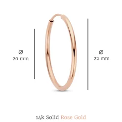 Isabel Bernard Cadeau d'Isabel 14 karaat rosé gouden oorbellen set Cheap