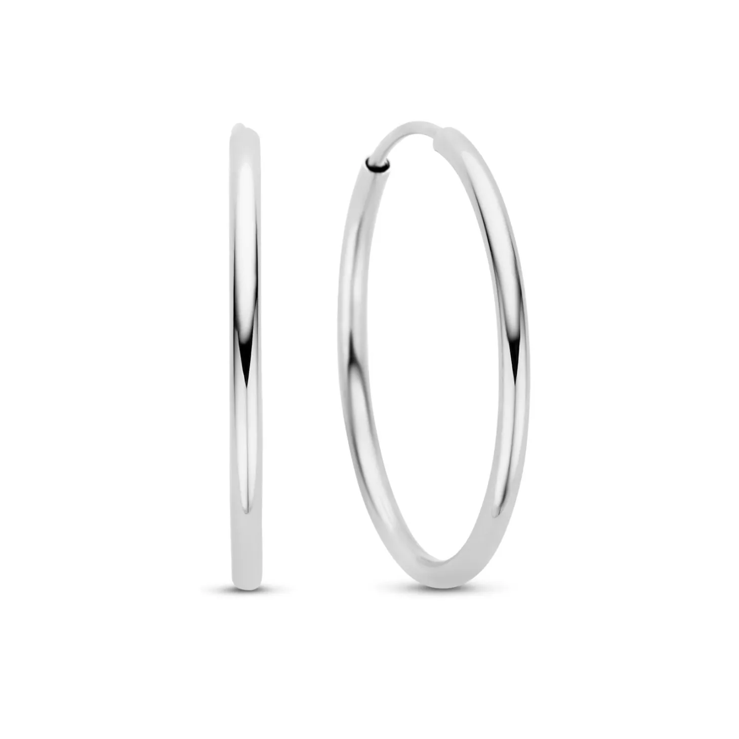 Isabel Bernard Cadeau d'Isabel 14 karaat witgouden oorbellen set Outlet