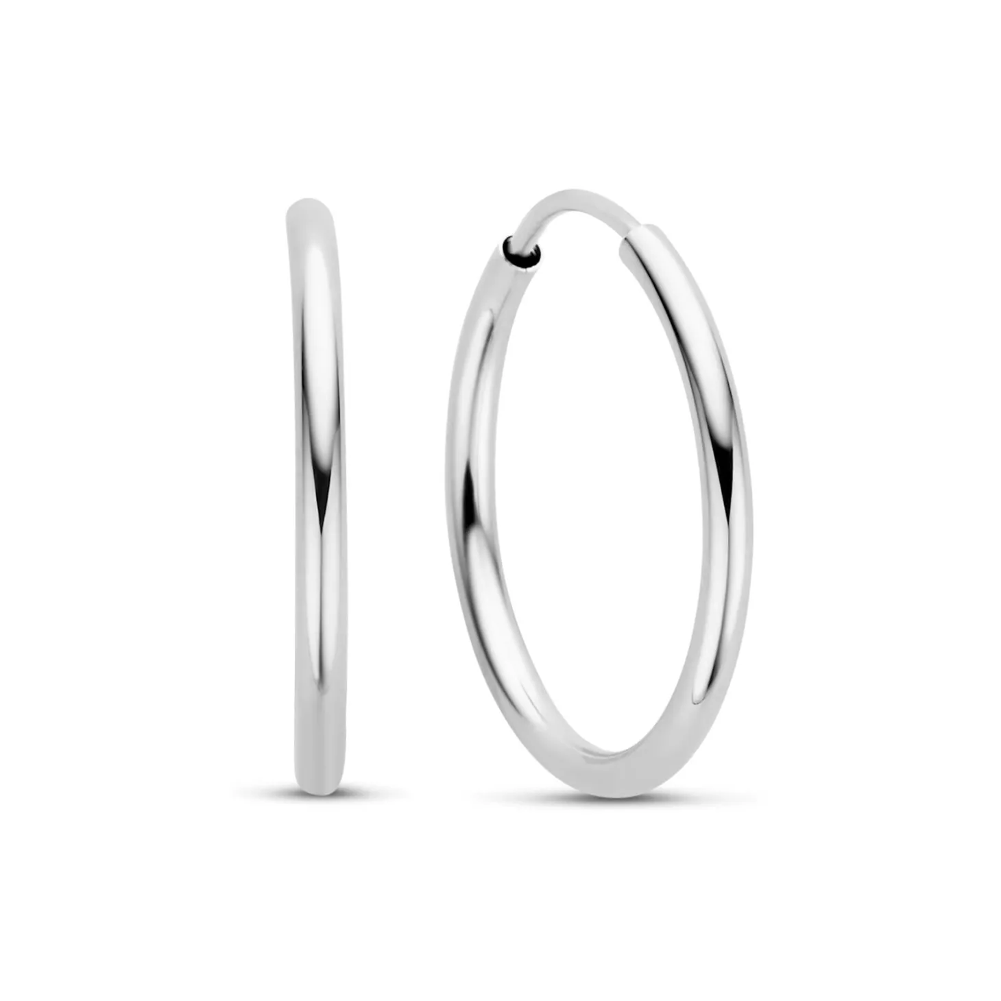 Isabel Bernard Cadeau d'Isabel 14 karaat witgouden oorbellen set Outlet