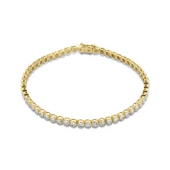 Isabel Bernard De la Paix Alfie 14 karaat gouden tennis armband met diamant 0.36 karaat Cheap