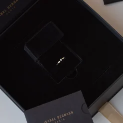 Isabel Bernard De la Paix Celesse 14 karaat gouden ring met diamant 0.07 karaat Best