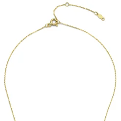 Isabel Bernard De la Paix Christine 14 karaat gouden collier met diamant 0.10 karaat Cheap