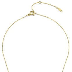 Isabel Bernard De la Paix Céline 14 karaat gouden collier met diamant 0.05 karaat Sale