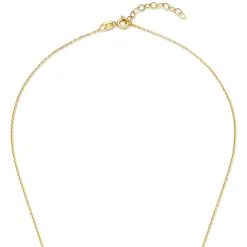Isabel Bernard De la Paix Flavie 14 karaat gouden collier met diamant 0.06 karaat Cheap