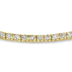 Isabel Bernard De la Paix Madeline 14 karaat gouden tennis armband met diamant 1.08 karaat Cheap