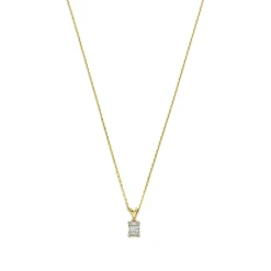 Isabel Bernard De la Paix Maxime 14 karaat gouden collier met diamant 0.11 karaat Flash Sale
