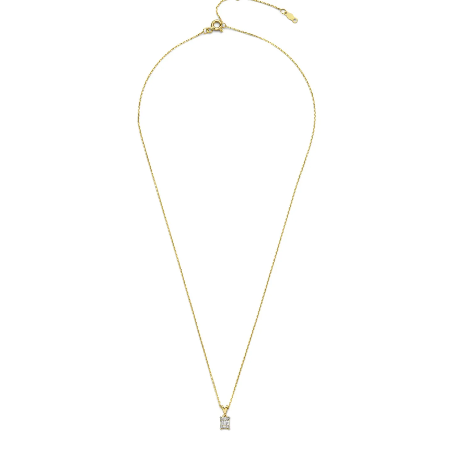 Isabel Bernard De la Paix Maxime 14 karaat gouden collier met diamant 0.11 karaat Flash Sale