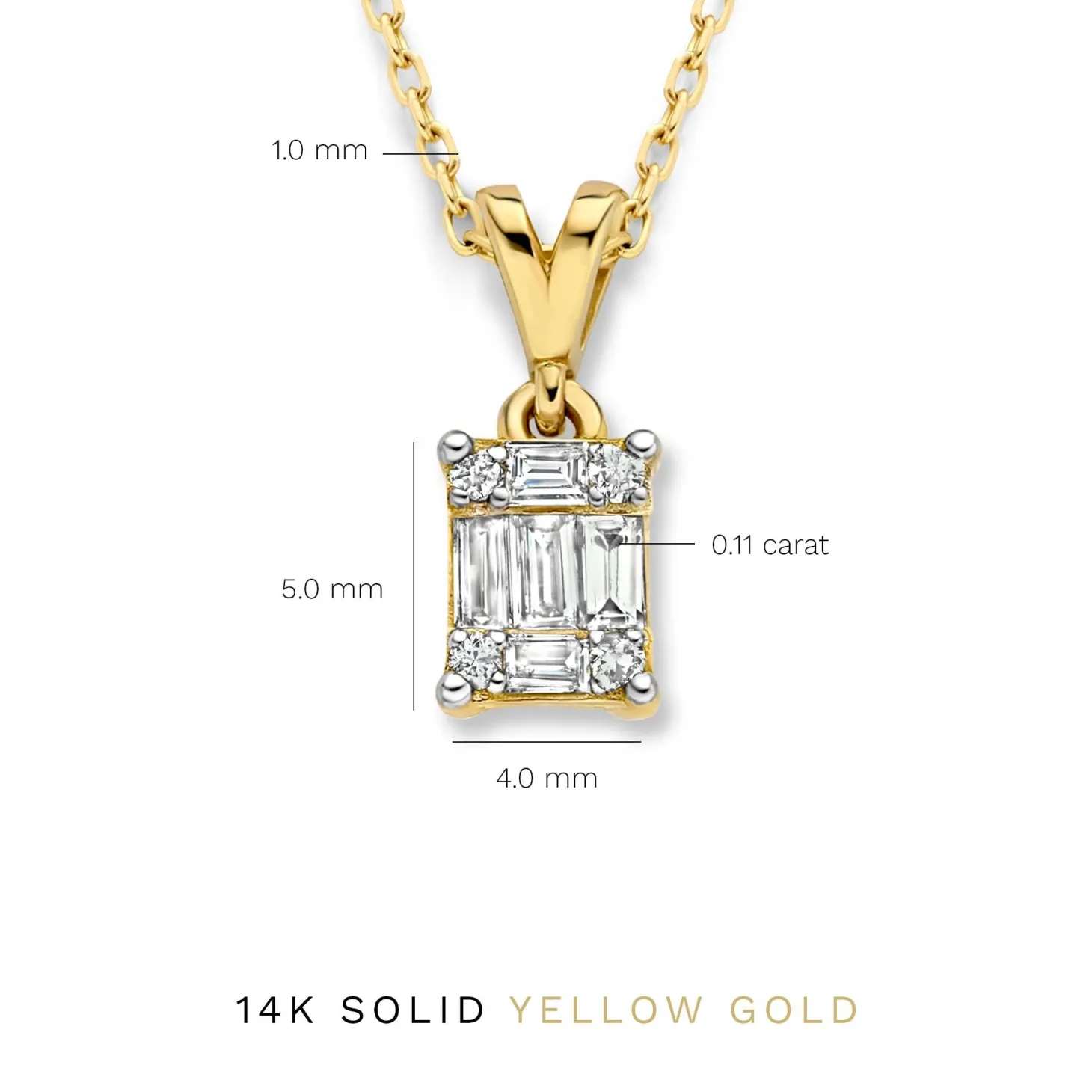 Isabel Bernard De la Paix Maxime 14 karaat gouden collier met diamant 0.11 karaat Flash Sale