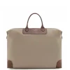 Isabel Bernard Du Louvre Clarice taupe weekendtas middel Cheap