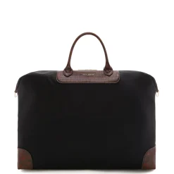 Isabel Bernard Du Louvre Clarice zwarte weekendtas middel Outlet