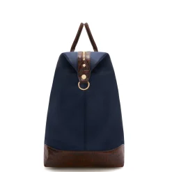 Isabel Bernard Du Louvre Colette blauwe weekendtas groot Best Sale