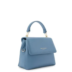 Isabel Bernard Femme Forte Heline blauwe leren handtas van kalfsleer Fashion