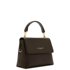 Isabel Bernard Femme Forte Heline bruine leren handtas van kalfsleer Flash Sale