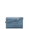 Isabel Bernard Femme Forte Kim blauwe leren crossbody tas van kalfsleer Fashion