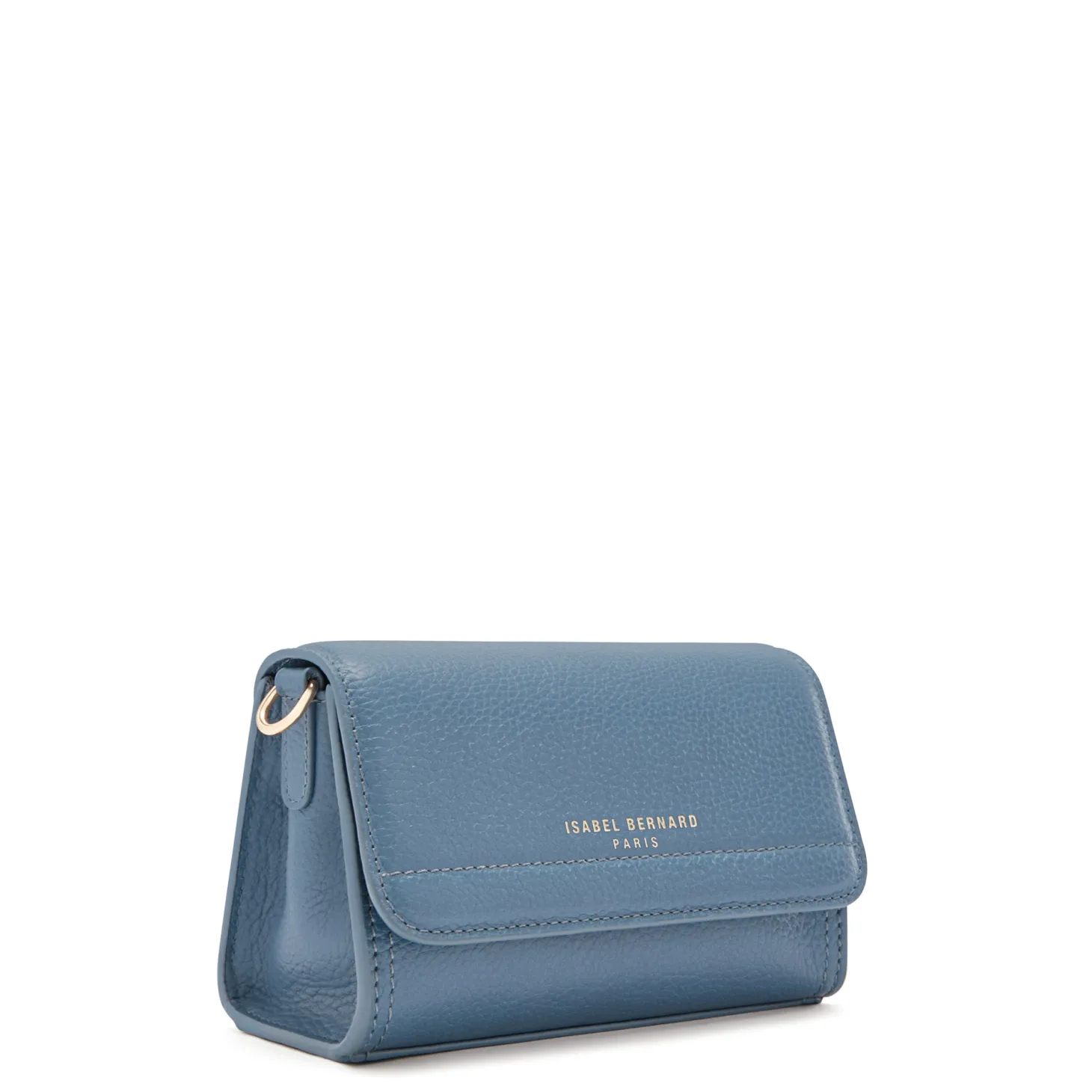 Isabel Bernard Femme Forte Kim blauwe leren crossbody tas van kalfsleer Fashion