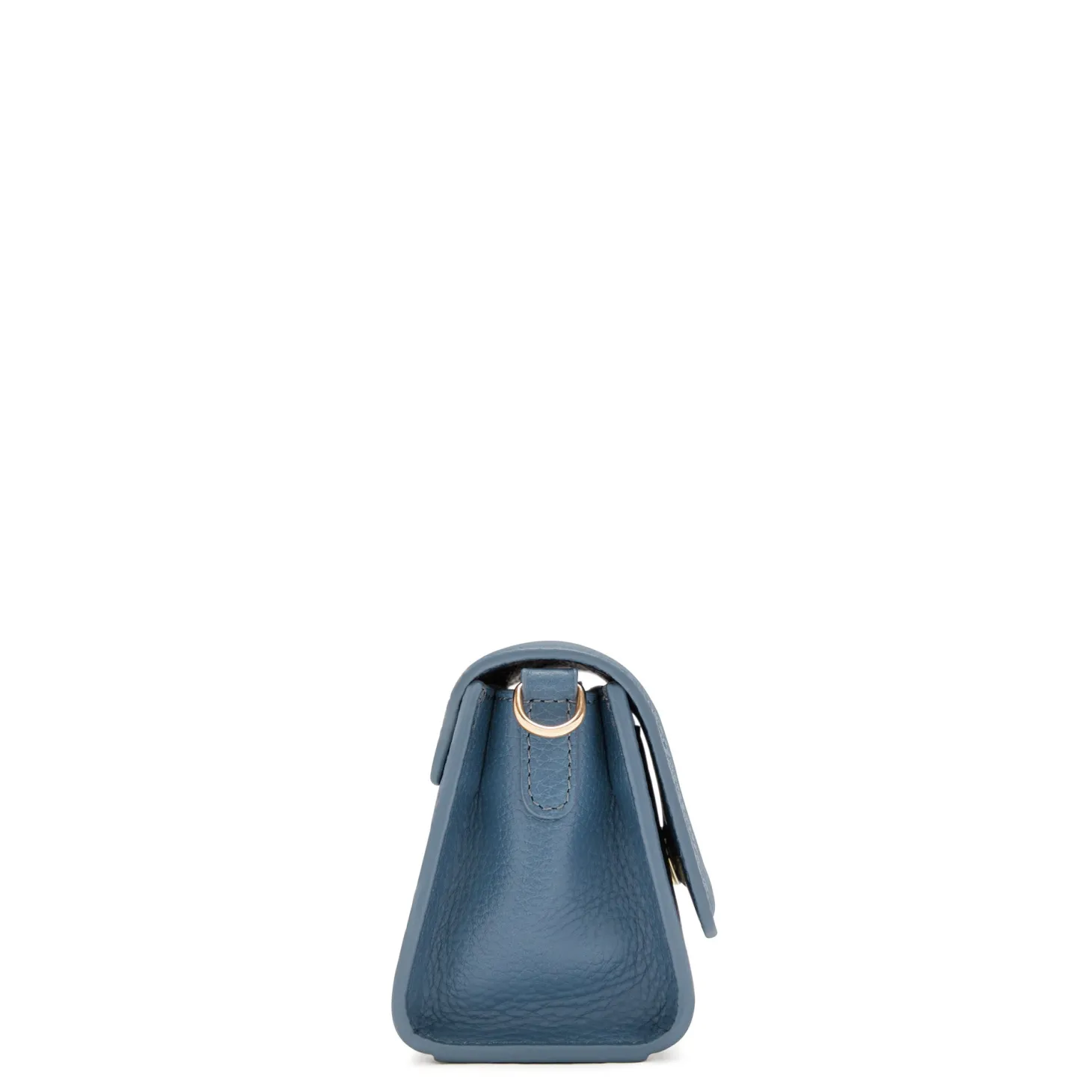 Isabel Bernard Femme Forte Kim blauwe leren crossbody tas van kalfsleer Fashion