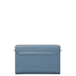Isabel Bernard Femme Forte Kim blauwe leren crossbody tas van kalfsleer Fashion