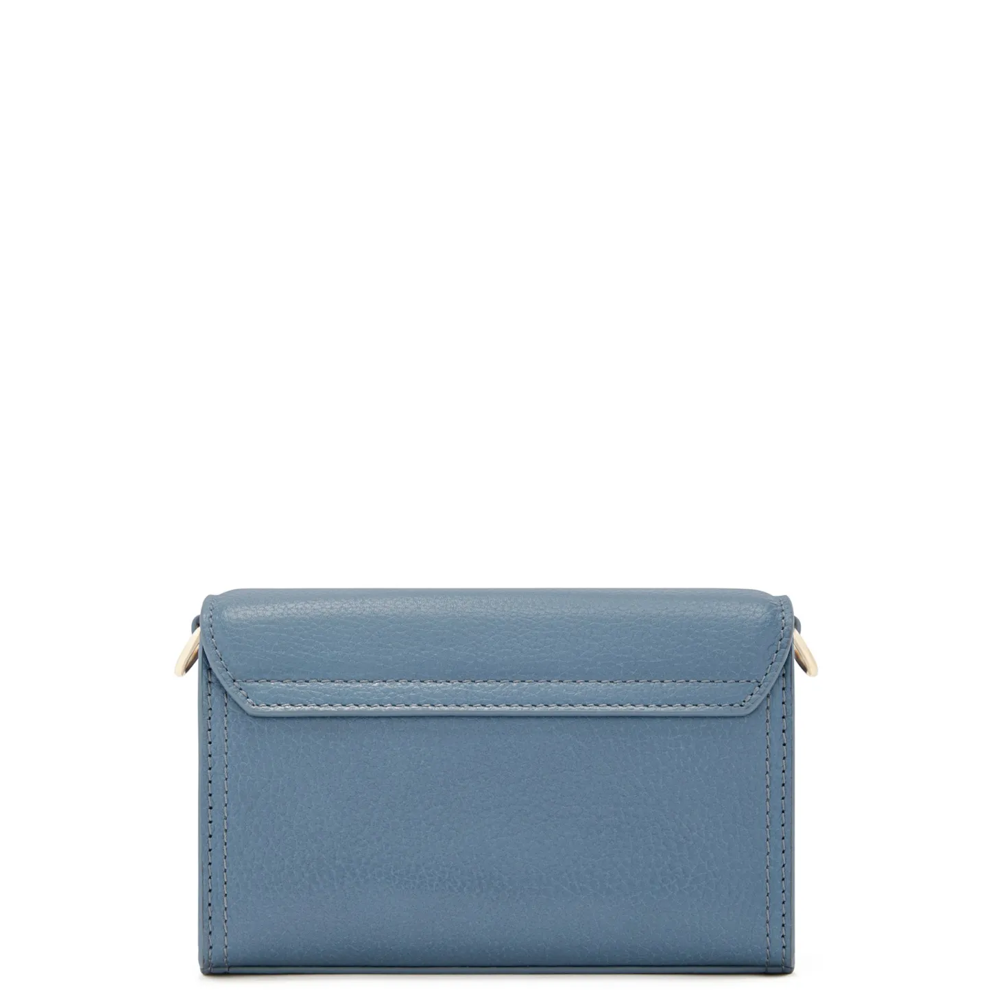 Isabel Bernard Femme Forte Kim blauwe leren crossbody tas van kalfsleer Fashion