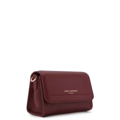Isabel Bernard Femme Forte Kim bordeaux leren crossbody tas van kalfsleer Cheap