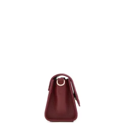 Isabel Bernard Femme Forte Kim bordeaux leren crossbody tas van kalfsleer Cheap