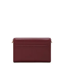 Isabel Bernard Femme Forte Kim bordeaux leren crossbody tas van kalfsleer Cheap