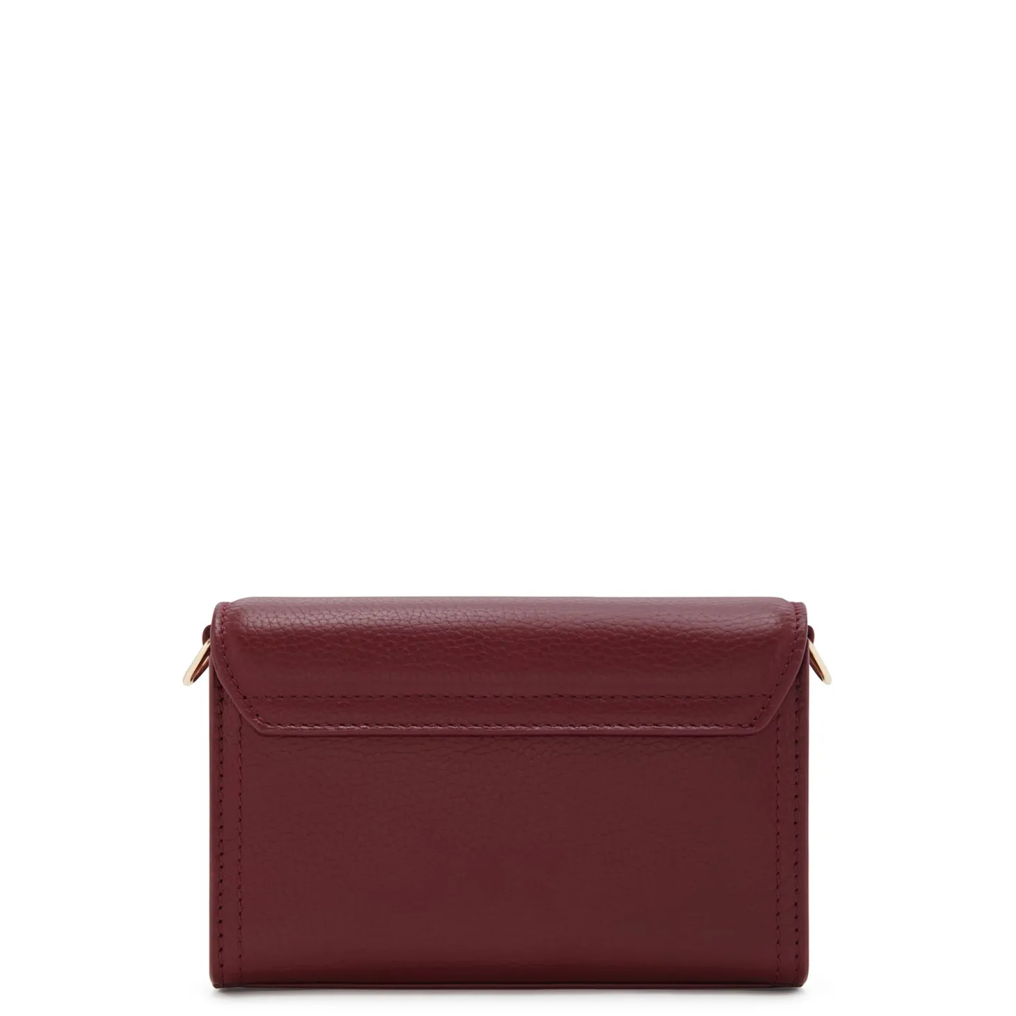 Isabel Bernard Femme Forte Kim bordeaux leren crossbody tas van kalfsleer Cheap