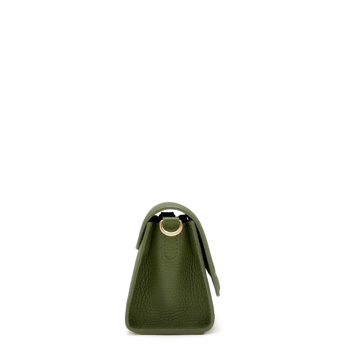 Isabel Bernard Femme Forte Kim groene leren crossbody tas van kalfsleer Flash Sale