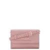 Isabel Bernard Femme Forte Kim roze leren crossbody tas van kalfsleer Outlet