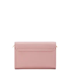 Isabel Bernard Femme Forte Kim roze leren crossbody tas van kalfsleer Outlet