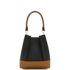 Isabel Bernard Femme Forte Minette zwarte leren handtas van kalfsleer Clearance