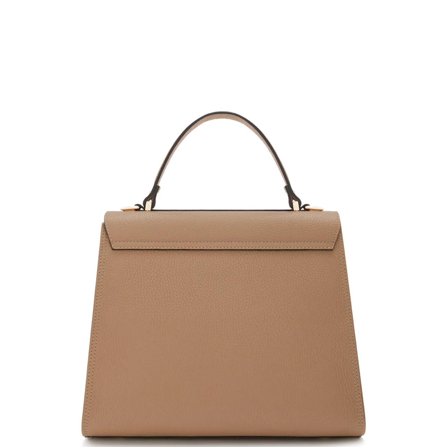 Isabel Bernard Femme Forte Simone Midi beige leren handtas van kalfsleer Best