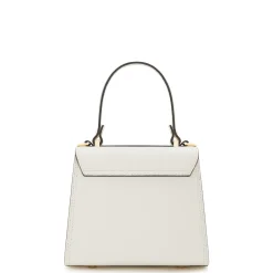 Isabel Bernard Femme Forte Simone Mini witte leren handtas van kalfsleer Shop
