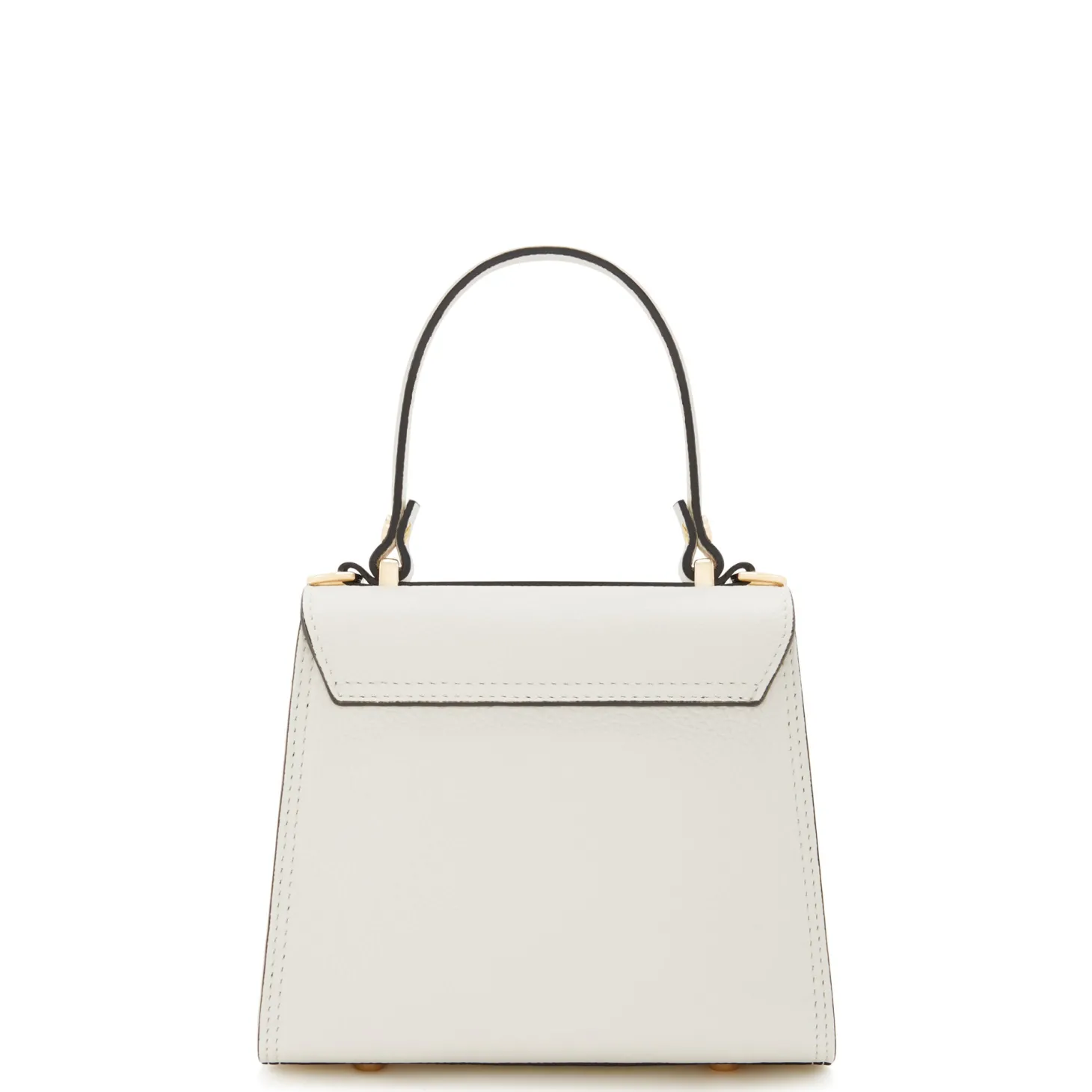 Isabel Bernard Femme Forte Simone Mini witte leren handtas van kalfsleer Shop
