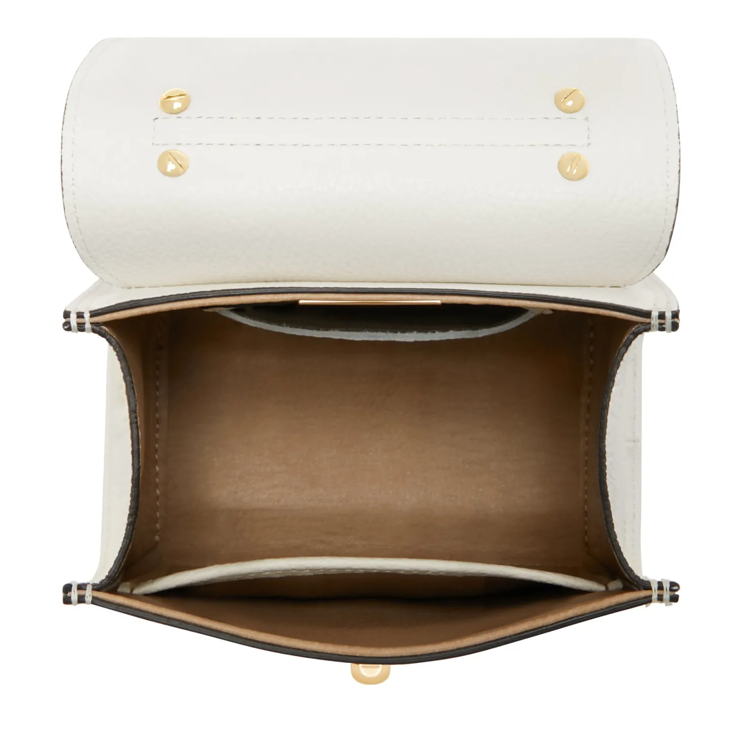 Isabel Bernard Femme Forte Simone Mini witte leren handtas van kalfsleer Shop