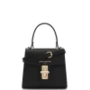 Isabel Bernard Femme Forte Simone Mini zwarte leren handtas van kalfsleer Fashion