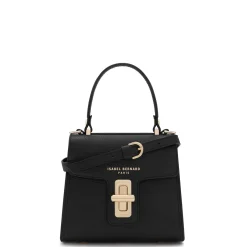 Isabel Bernard Femme Forte Simone Mini zwarte leren handtas van kalfsleer Fashion