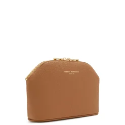 Isabel Bernard Honoré Brunelle camel leren toilettas van kalfsleer Cheap