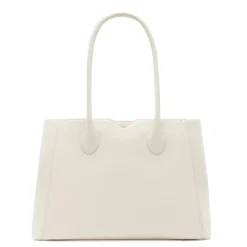 Isabel Bernard Honoré Cloe crème leren handtas van kalfsleer Fashion