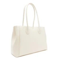 Isabel Bernard Honoré Cloe crème leren handtas van kalfsleer Fashion