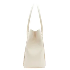 Isabel Bernard Honoré Cloe crème leren handtas van kalfsleer Fashion