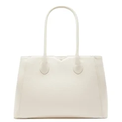 Isabel Bernard Honoré Cloe crème leren handtas van kalfsleer Fashion
