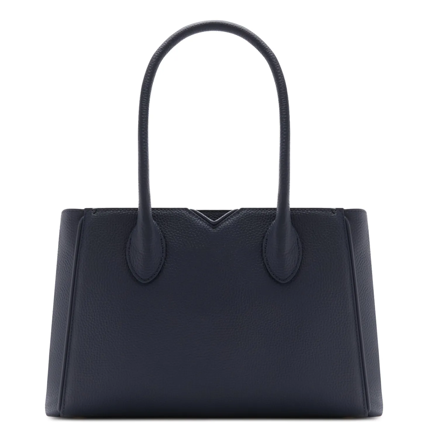 Isabel Bernard Honoré Cloe Midi blauwe leren handtas van kalfsleer Discount